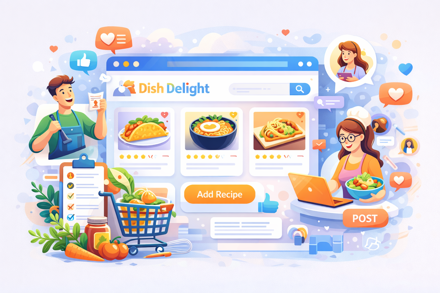 Dish Delight Website