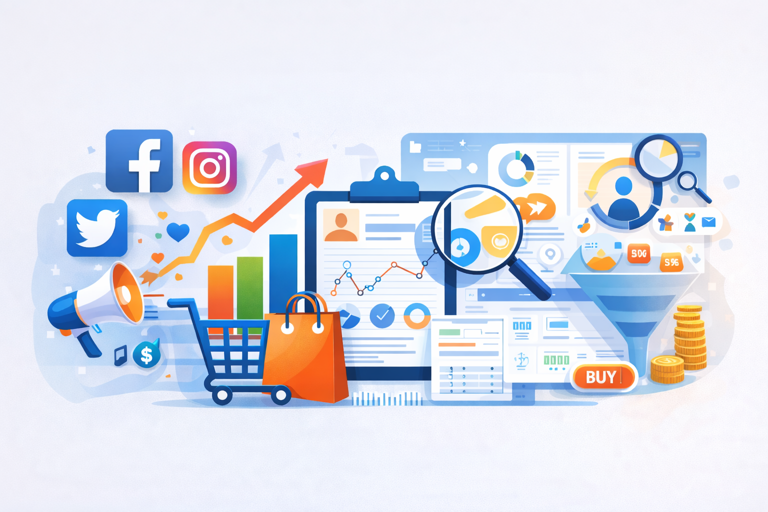 Social Media Marketing Impact - Data Analyst Project Website